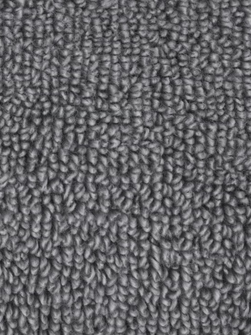 Purely Organic 2 Pc Plush Gray Bath Towel Set Organic Cotton New - Picture 2 of 3